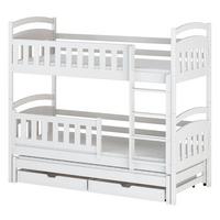 BETT 90/190 Jules Weiß - Weiß, Holzwerkstoff (90/190cm) - Petits-meubles