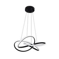 LED-PENDELLEUCHTE Kaelindra 58/150/20 cm - Schwarz, Metall (150/20/150cm) - ZMH