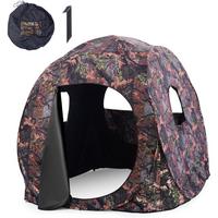 JAGDZELT Camouflage - Multicolor, Textil (152/163/152cm) - COSTWAY
