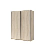 SCHWEBETÜRENSCHRANK ELRON 150,6/198,5/62cm 2-türig Sonoma Eiche - Sonoma Eiche, Holzwerkstoff (150.6/198.5/62cm) - MASSENO