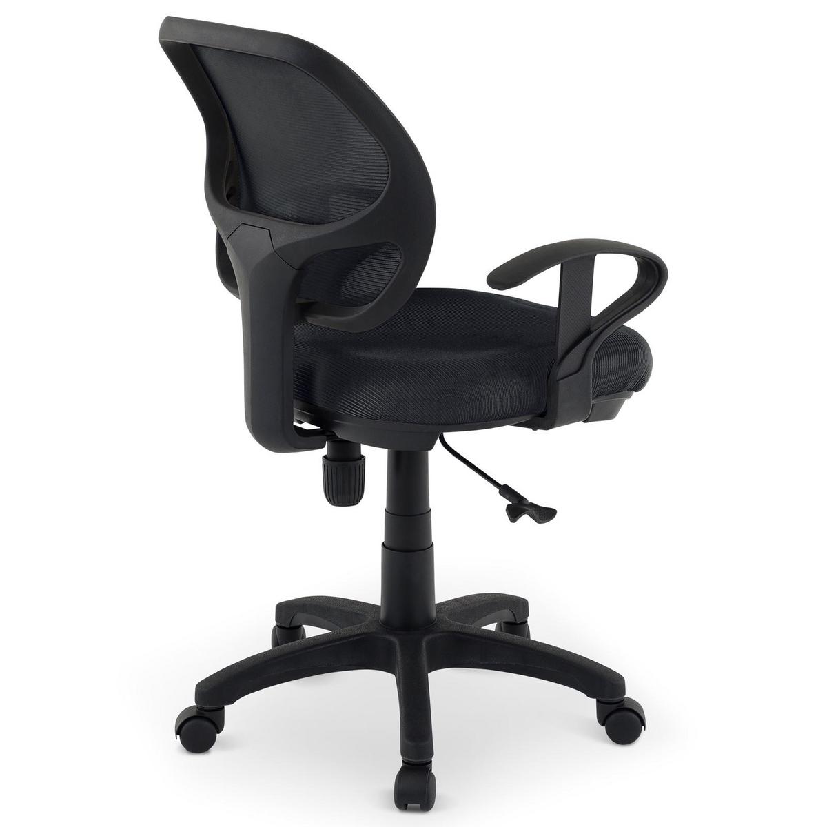 KINDERDREHSTUHL COOL-1 schwarz - Schwarz, Textil (58/97/58cm) - IDIMEX