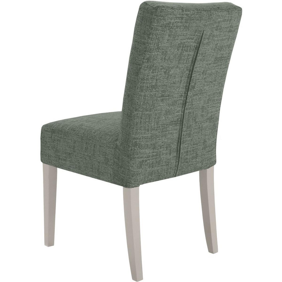 STUHL FREYA mit kaschmirfarbenen Holzbeinen, Polsterstuhl, Dunkelgrün - Kaschmir/Dunkelgrün, Holz (47/94/42cm) - Beautysofa