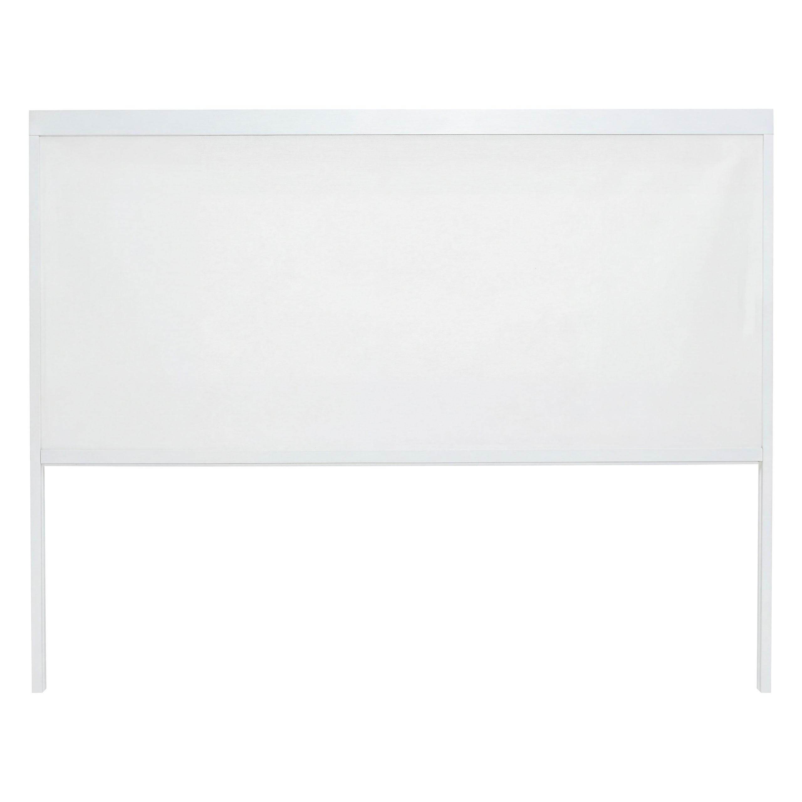 SEITENWAND FÜR PERGOLA Weiß - Weiß, Textil (275/217/10cm) - MCW