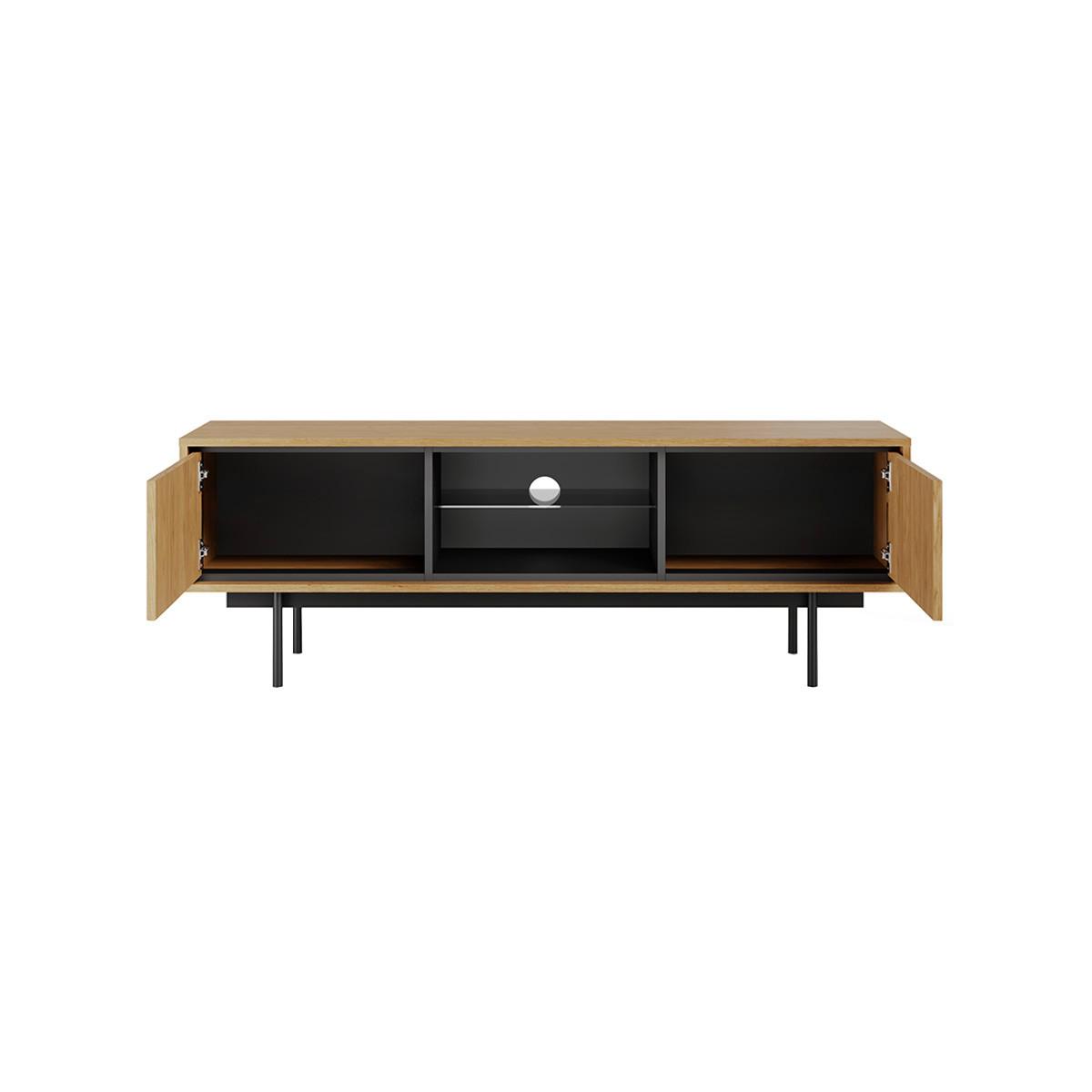 TV-MÖBEL Vidia Holz - Braun, Holzwerkstoff (149.6/51.4/38cm) - Petits-meubles