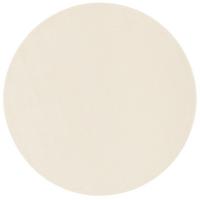 HOCHFLOR VELOURS TEPPICH LUNA RUND - Creme, Textil (200/200cm) - Snapstyle
