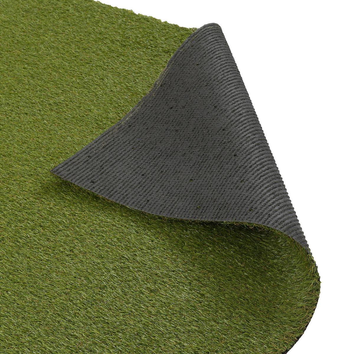 LUXUS KUNSTRASEN RASENTEPPICH CHELSEA - Grün, Textil (200/150cm) - Snapstyle