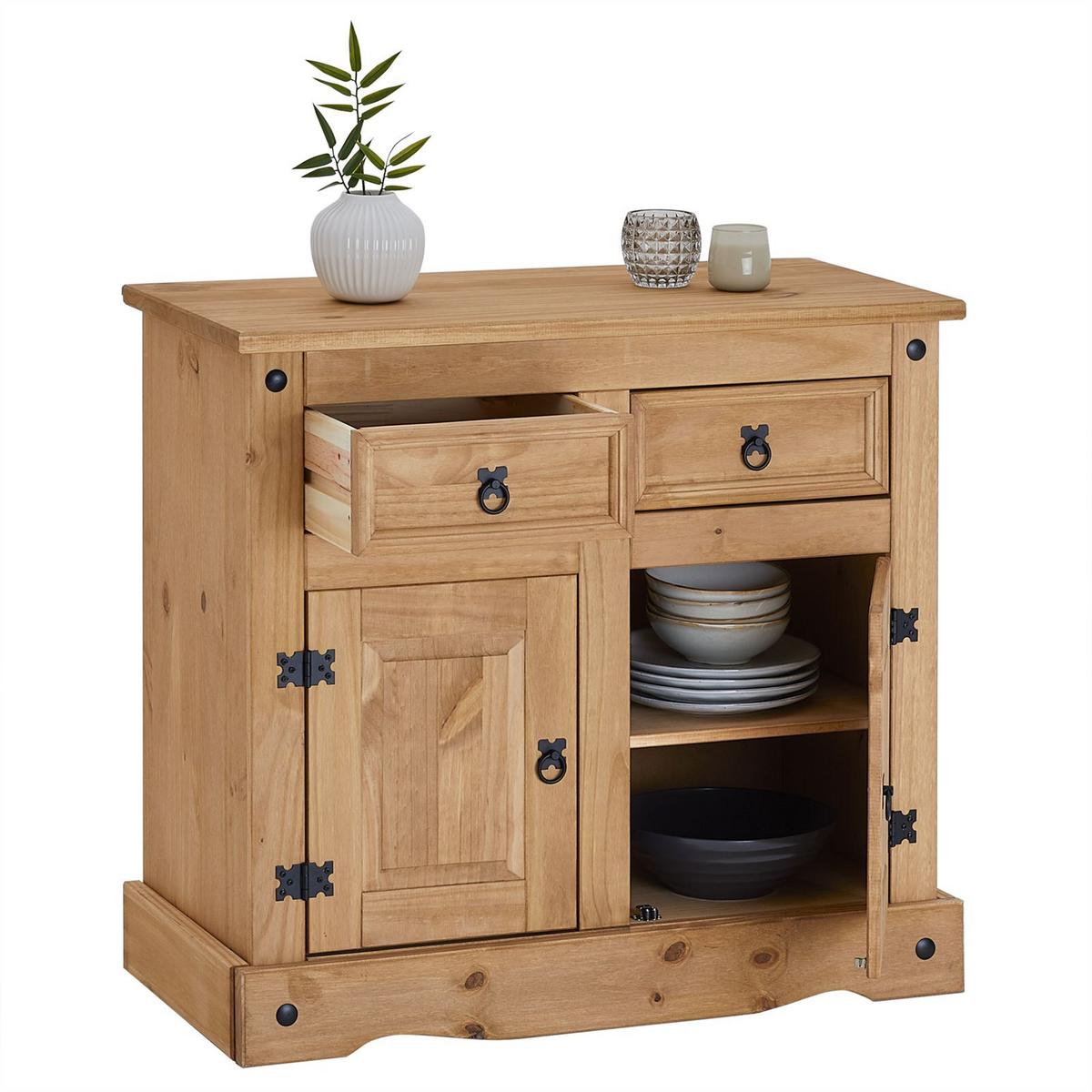 ANRICHTE SALSA natur - Naturfarben, Holz (92/84/44cm) - CARO-Möbel