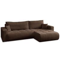 ECKSOFA CLOUD II XL mit Schlaffunktion Vibe 26 - Braun, Textil (280/152cm) - Lookway