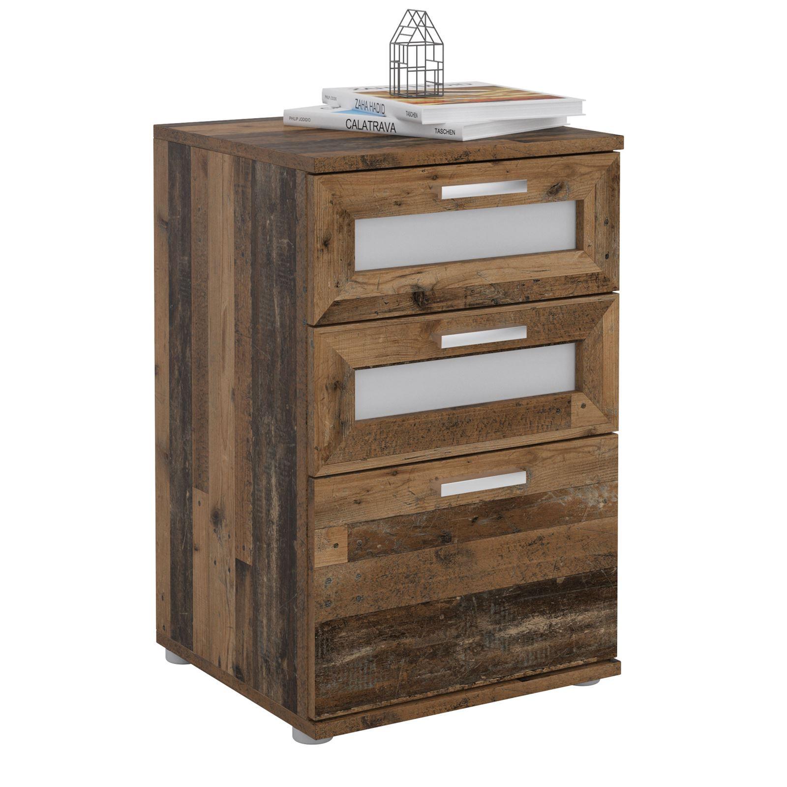 NACHTTISCH MARIKE - Dunkelbraun, Holzwerkstoff (40/63/38cm) - CARO-Möbel