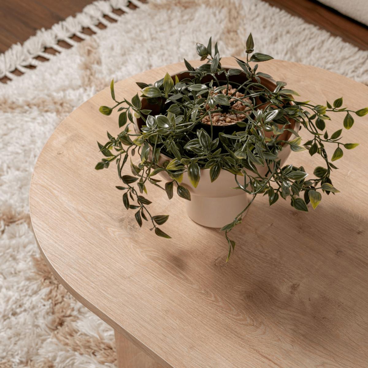 COUCHTISCH - iris 119/60/39,8 cm - Eichefarben, Holzwerkstoff (65/60/39.8cm) - Calicosy