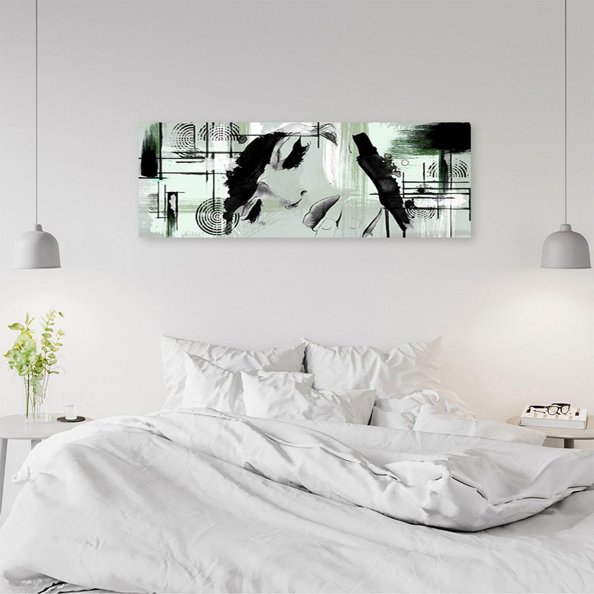 KUNSTDRUCK Grau 150/50 cm - Grau, Textil (150/50cm) - KUNSTLOFT