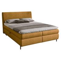 BOXBETT Evia - H3 - Braun, Holzwerkstoff/Textil (140/200cm) - MIRJAN24