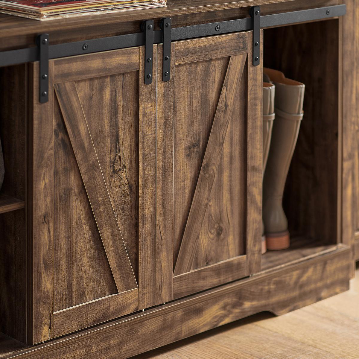 SIDEBOARD Vintage - Naturfarben, Holzwerkstoff (120/70/40cm) - SoBuy