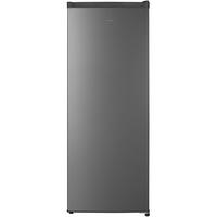 KÜHLSCHRANK CS2422E-S ohne Gefrierfach groß - 242 Liter, freistehend, 143 cm hoch, silber - Silberfarben, Glas/Kunststoff (54.5/143/55.5cm) - homeX