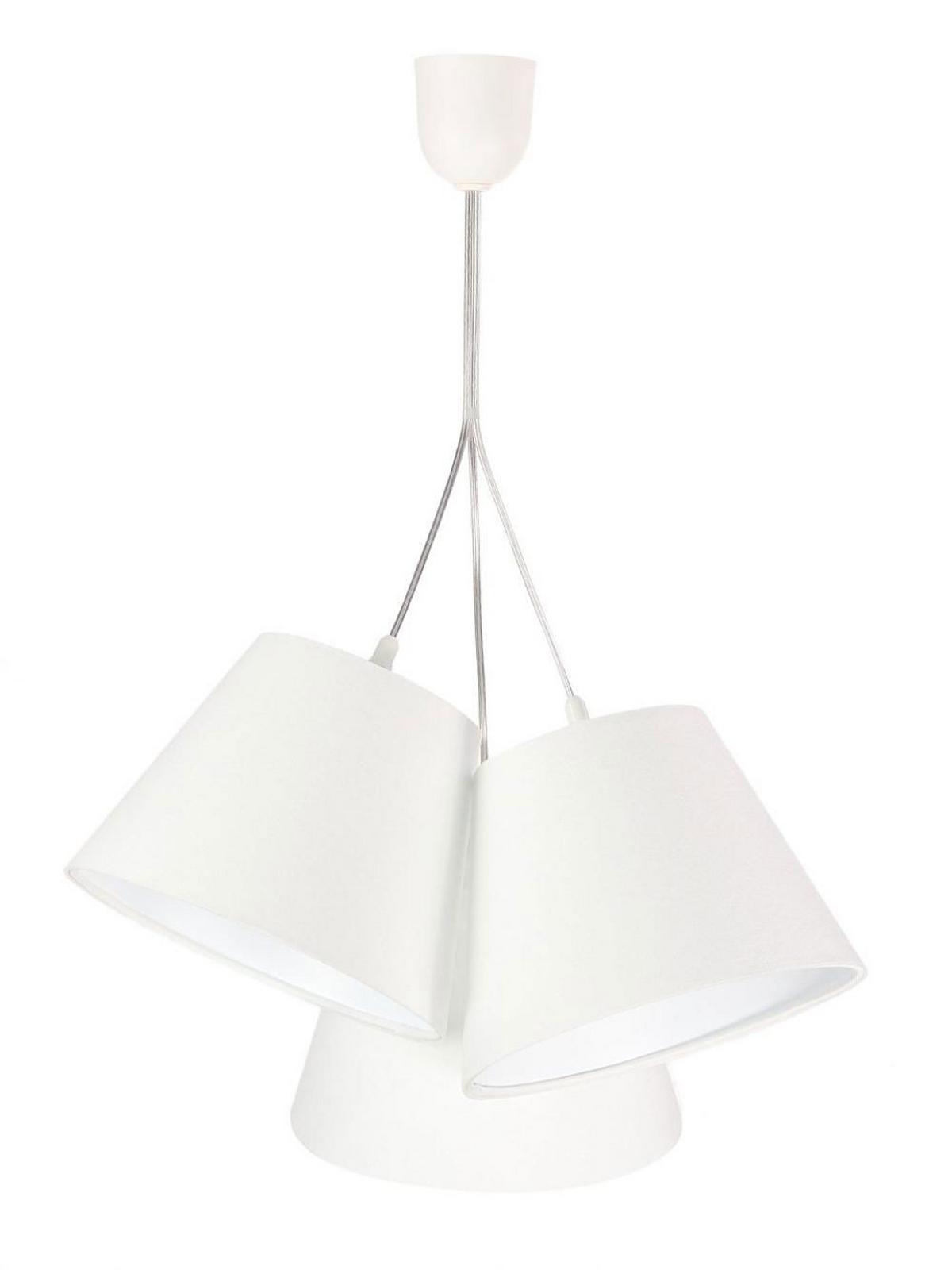HÄNGELEUCHTE Weiß 26/19 cm - Weiß, Kunststoff (26/0.8/19cm) - ONZENO