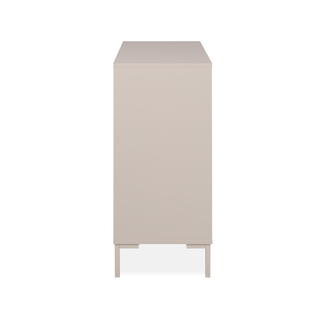 SIDEBOARD mit 2 Türen in Kaschmir 40/87/81 cm - Beige, Holzwerkstoff (40/87/48.5cm) - Calicosy