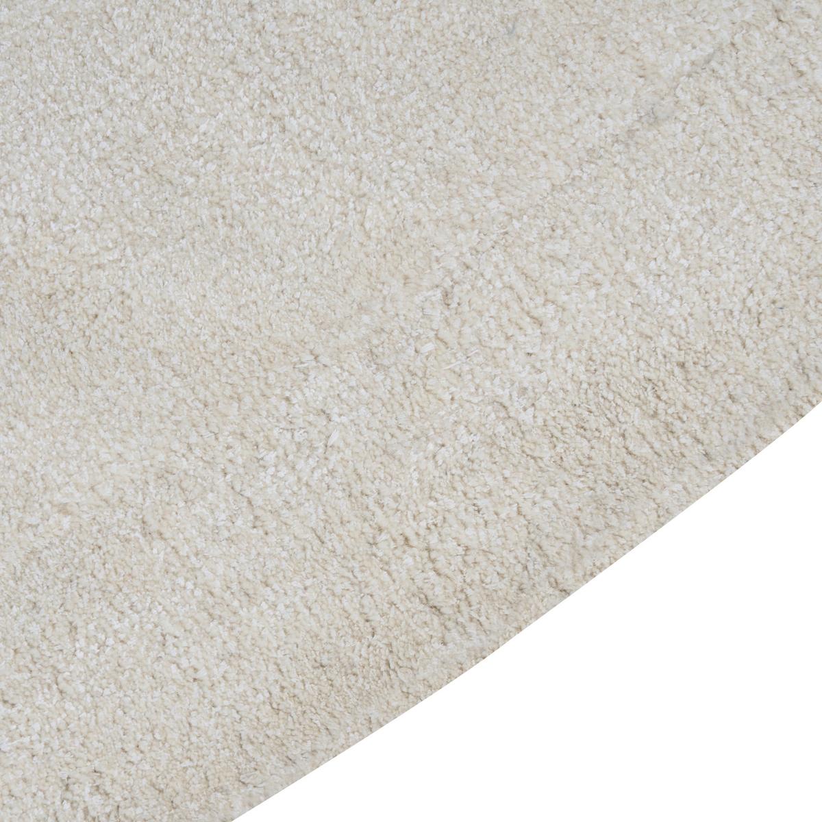 TEPPICH Cremeweiß 200/300 cm Viskose Mitha - Creme/Weiß, Textil (200/300cm) - Beliani