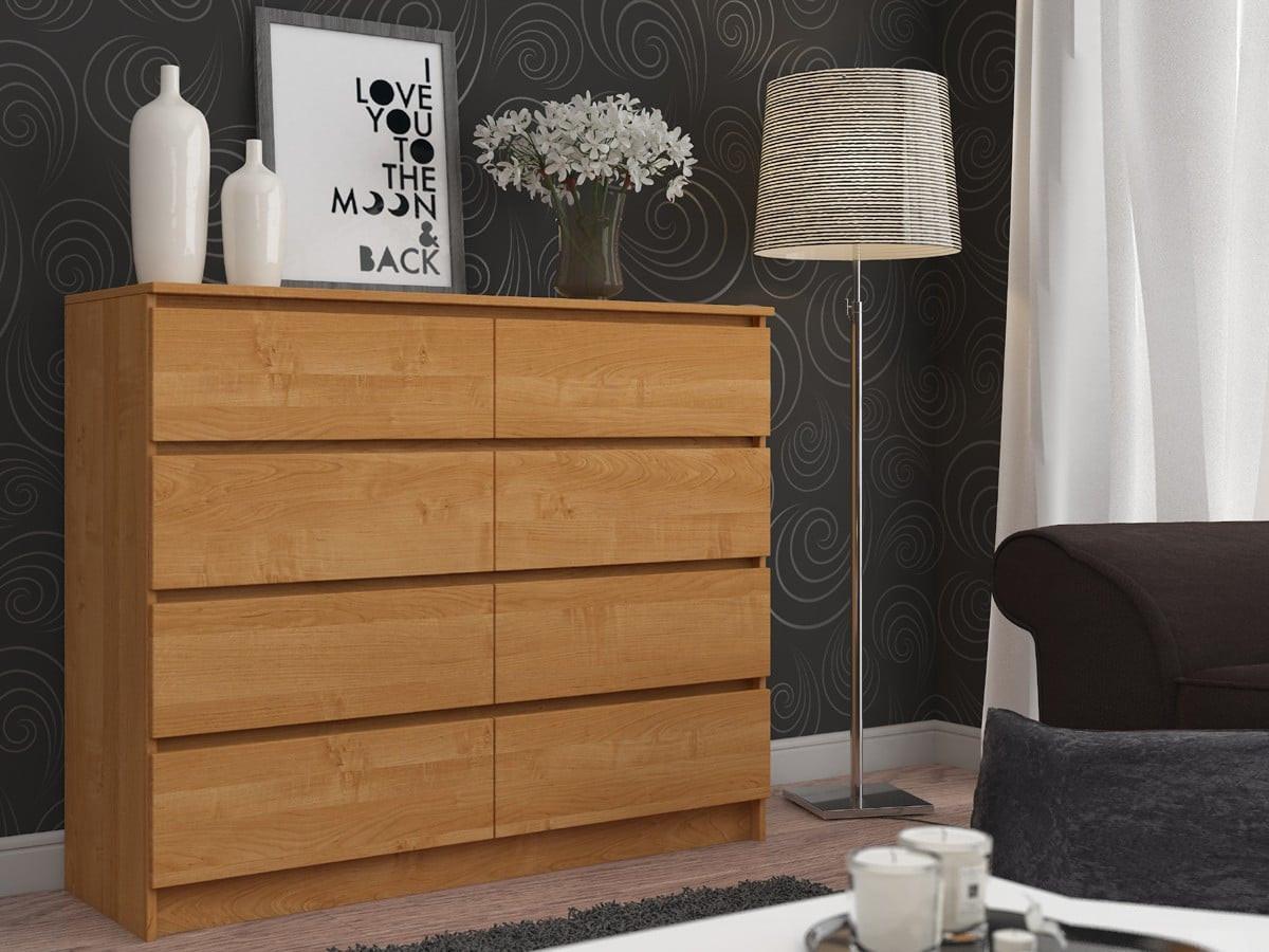 KOMMODE Erlefarben 99/138/40 - Erlefarben, Holzwerkstoff (138/99/40cm) - RAUMHIRSCH FURNITURE