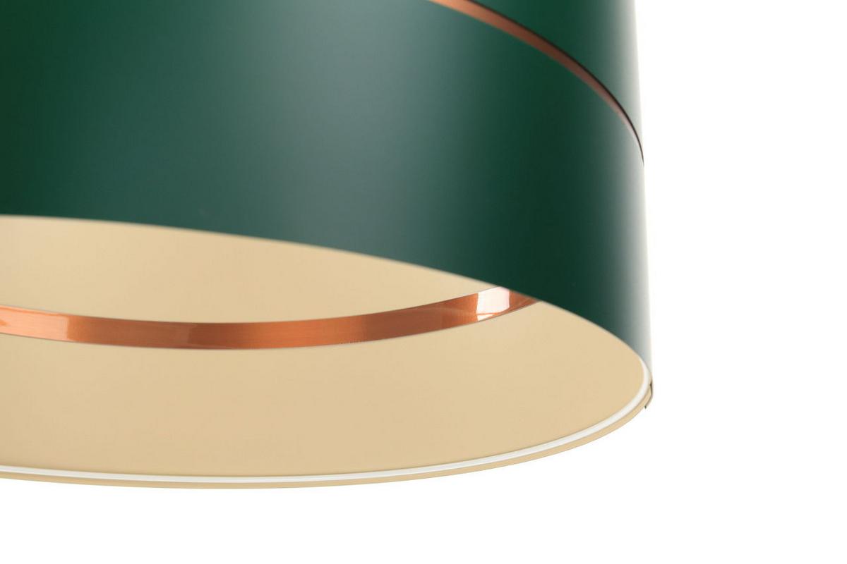 HÄNGELEUCHTE Grün 60/21 cm - Beige/Grün, Kunststoff (60/1.1/21cm) - ONZENO
