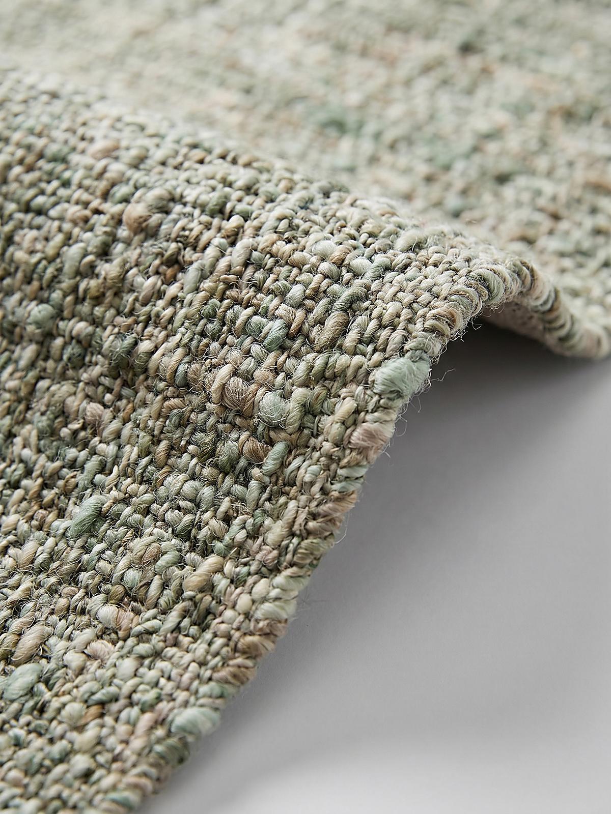 WOLLTEPPICH OTLEY, einfarbig, Grün, 200 x 290 cm - Grün, Textil (290/200cm) - KADIMA DESIGN