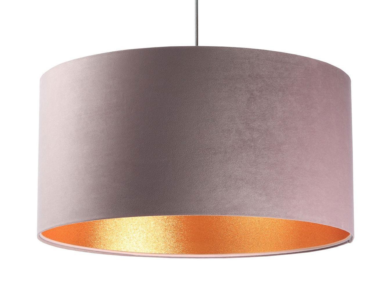 HÄNGELEUCHTE Gold 50/25 cm - Pink/Goldfarben, Kunststoff (50/0.8/25cm) - ONZENO