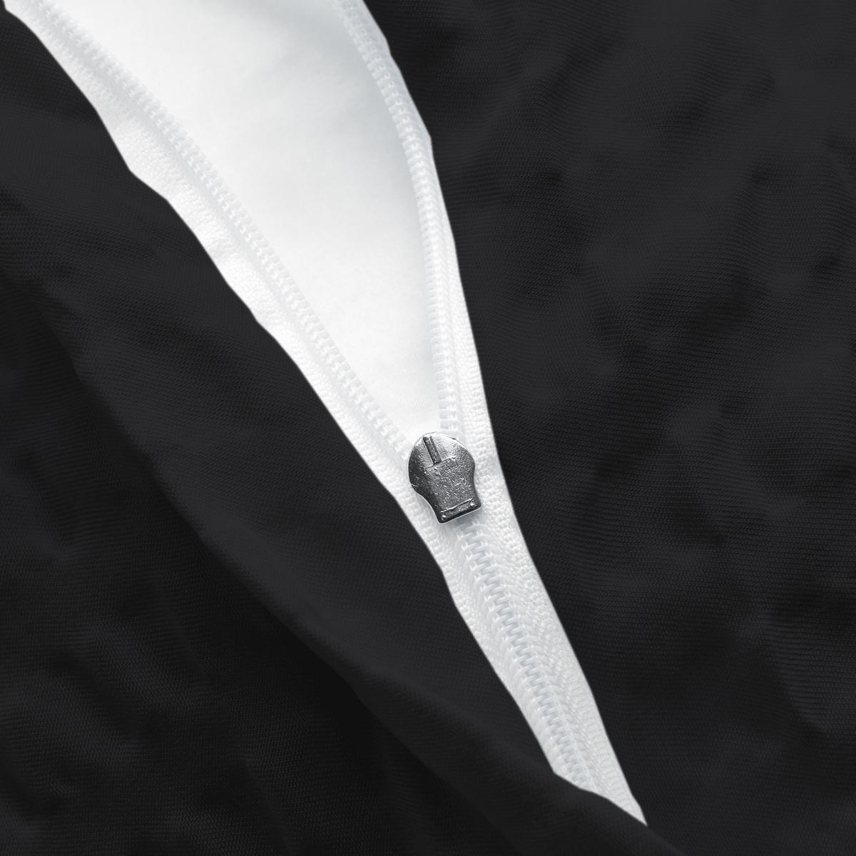 BETTBEZUG Meline 135x200cm + Kissenbezug 80x80cm Schwarz Seersucker (2tlg) - Schwarz, Textil (135/200cm) - Beautissu 