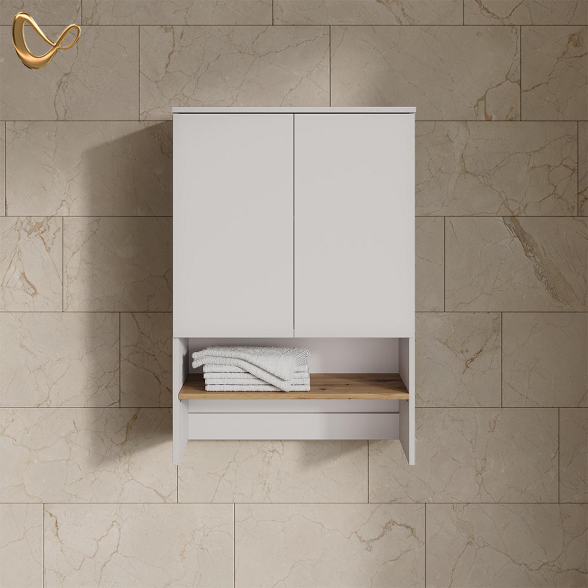 WICKELKOMMODE Torino Weiß mit Schubladen - Weiß, Holzwerkstoff (113/100/53cm) - Livinity®