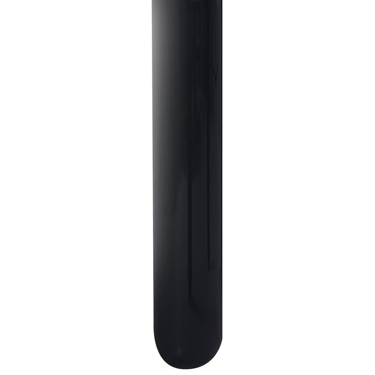 GARTENSTUHL 4er-Set Schwarz Betim - Schwarz, Kunststoff (43/76/49cm) - Beliani