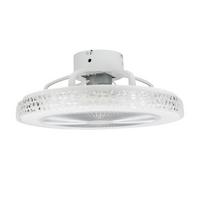 DECKENVENTILATOR Ernestine II 49/49/20cm - Weiß, Kunststoff (49/49/20cm) - Nettlife