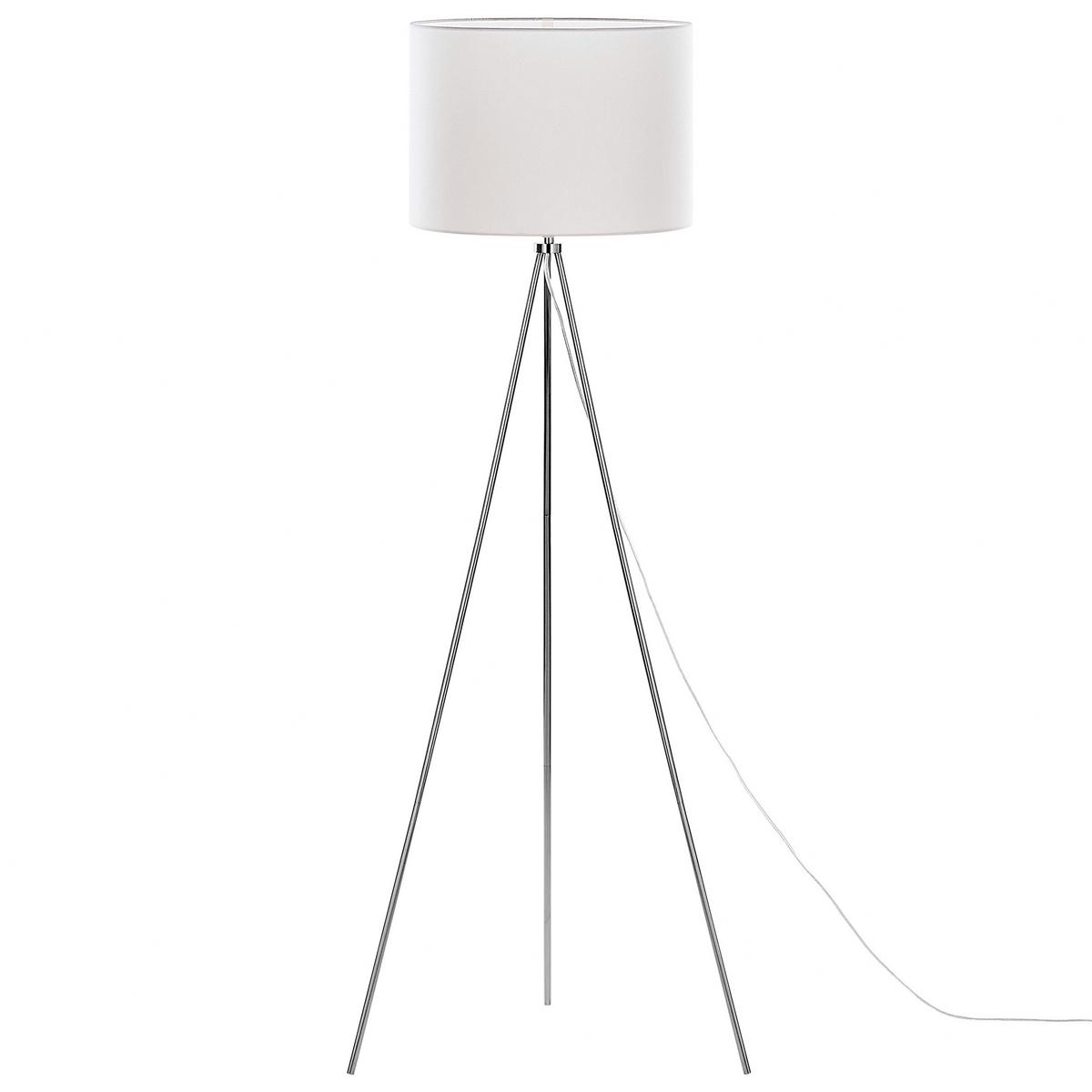 STEHLAMPE Vistula 55/55/148 cm - Weiß, Metall (55/55/148cm) - Beliani