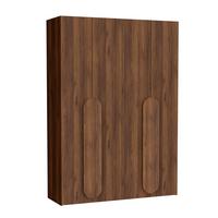 FALTTÜRENSCHRANK Omodeo 170 cm breit in Warmia-Nussbaum – mit WingLine-Falttüren - Walnussfarben, Holzwerkstoff (170/240/58cm) - AX Living
