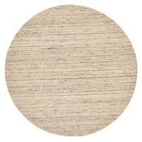 HANDWEBTEPPICH Pure 190x190 cm - Beige, Textil (190/190cm) - THEKO