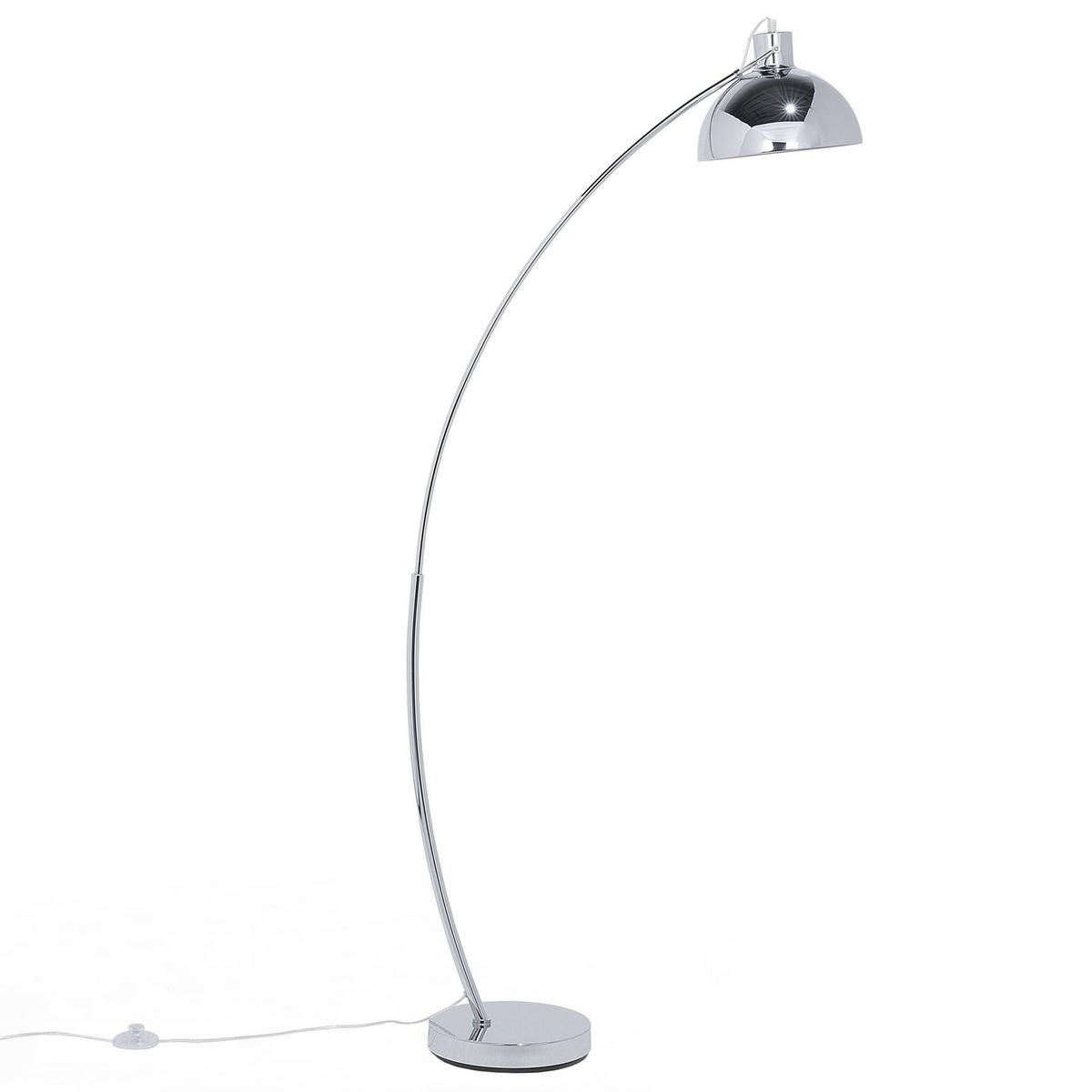 STEHLAMPE Dintel 25/25/155 cm - Silberfarben, Metall (25/25/155cm) - Beliani