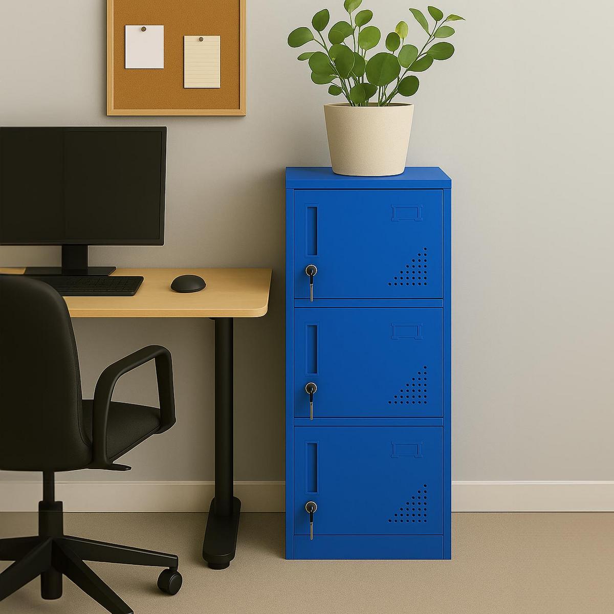 SPIND Blau - Blau, Metall (38/90/45cm) - MCW