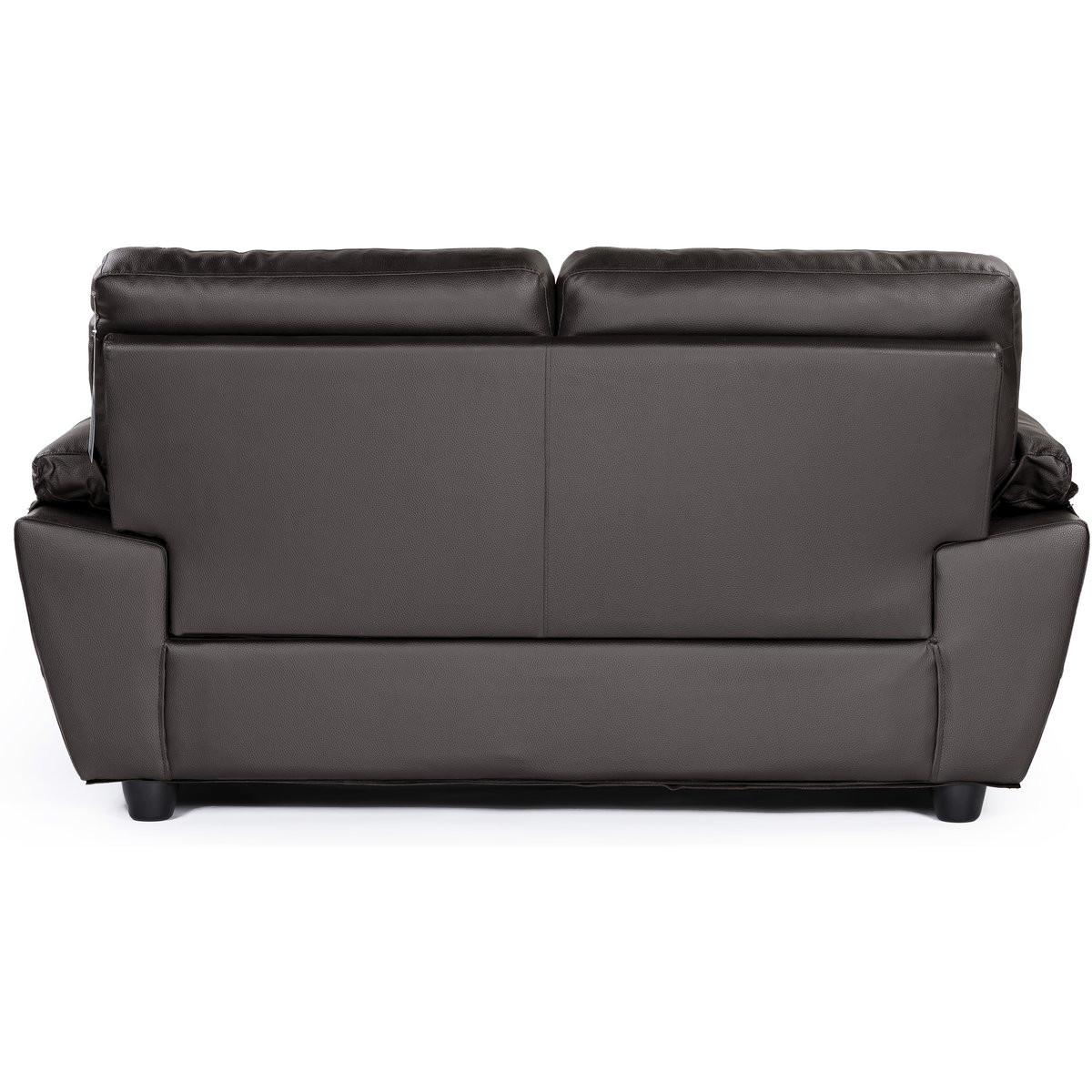 EINZELSOFA dallas Braun - Braun, Textil (88/90/169cm) - Habitat Garten