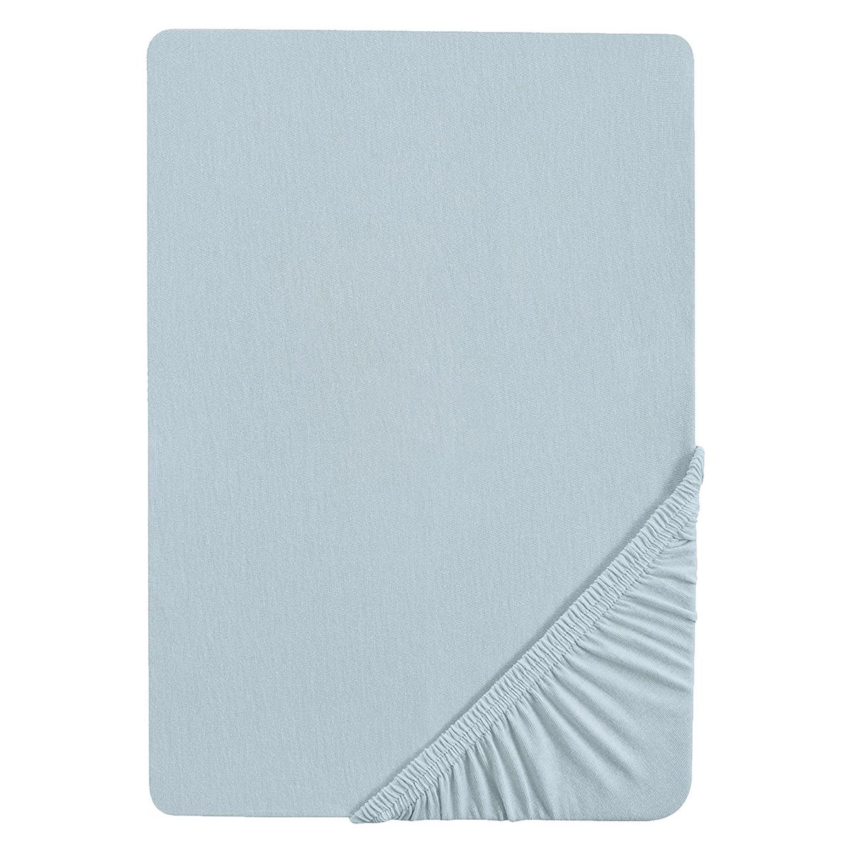 SPANNBETTLAKEN 60 x 120 – 70 x 140 cm - Hellblau, Textil (70/140cm) - Roba