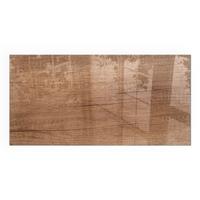 GLASPLATTE für Kamin 100x50 cm - Braun, Glas (100/50/0.4cm) - TULUP