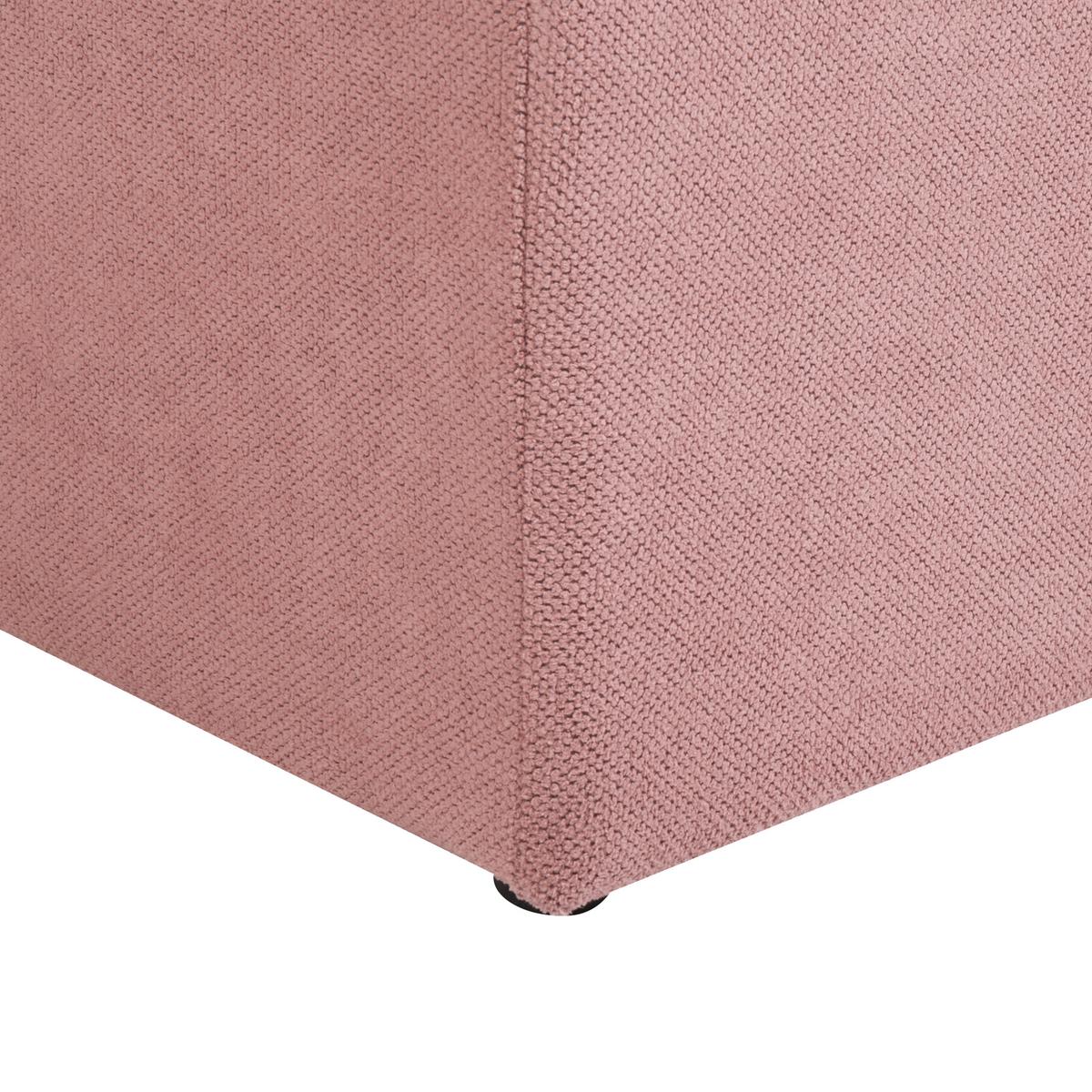 OTTOMANE mit Stauraum Stoff Rosa Orem - Pink, Textil (100/42/40cm) - Beliani