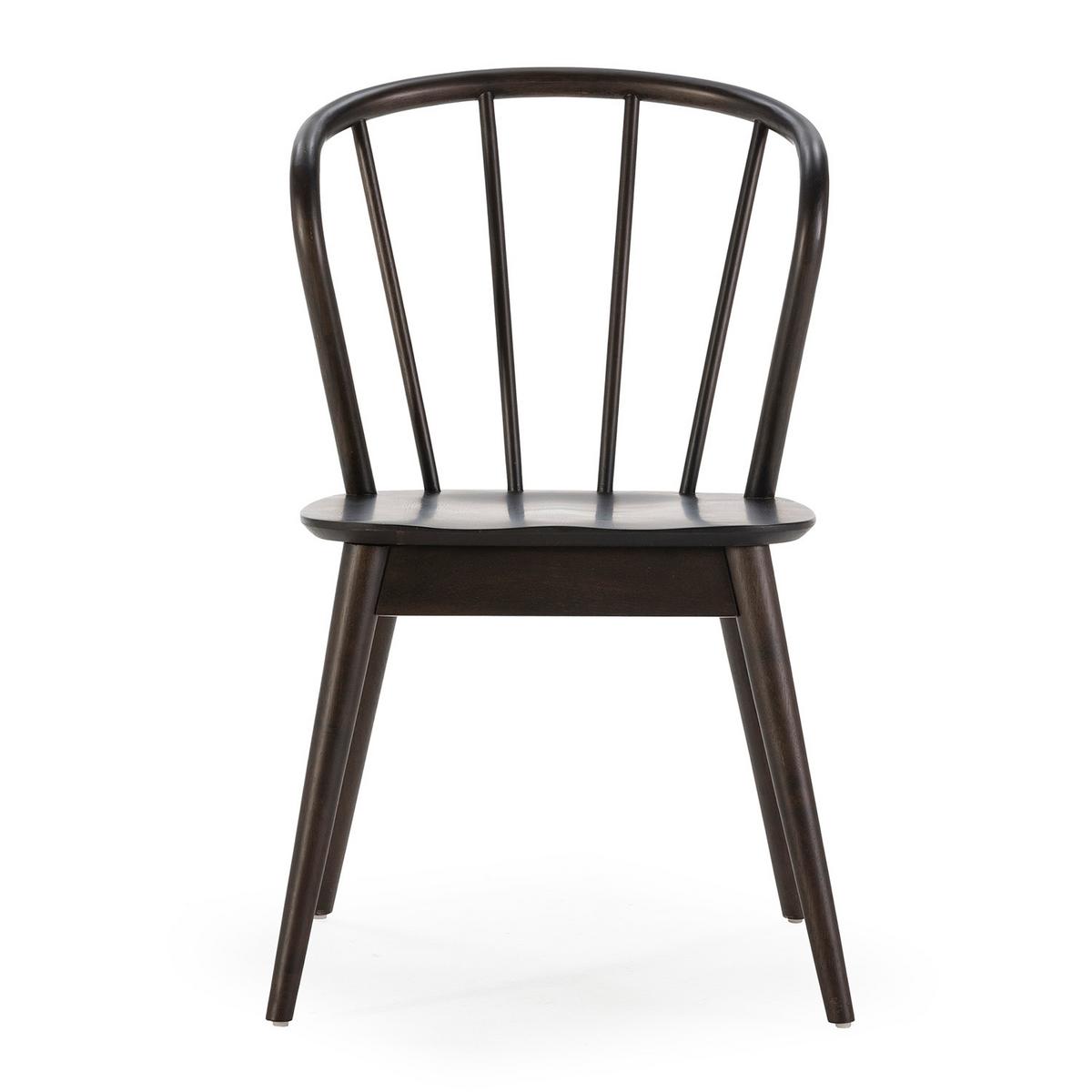 STUHL 2er-Set Brisa Farbe Schwarz, Massivholz - Schwarz, Holz (47/83/59cm) - VS Venta-stock