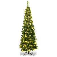 WEIHNACHTSBAUM Grün - Grün, Kunststoff (200cm) - COSTWAY