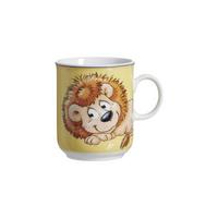 KINDERBECHER Happy Zoo Löwe Leo 270 ml - Gelb, Keramik (0.27L) - Ritzenhoff Breker
