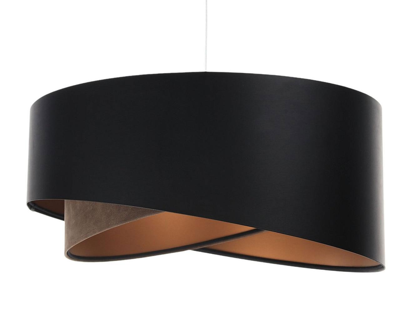 HÄNGELEUCHTE Schwarz 50/23 cm - Braun, Kunststoff (50/1.3/23cm) - ONZENO