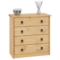 KOMMODE BARRIO natur - Naturfarben, Holz (71/72/34cm) - CARO-Möbel