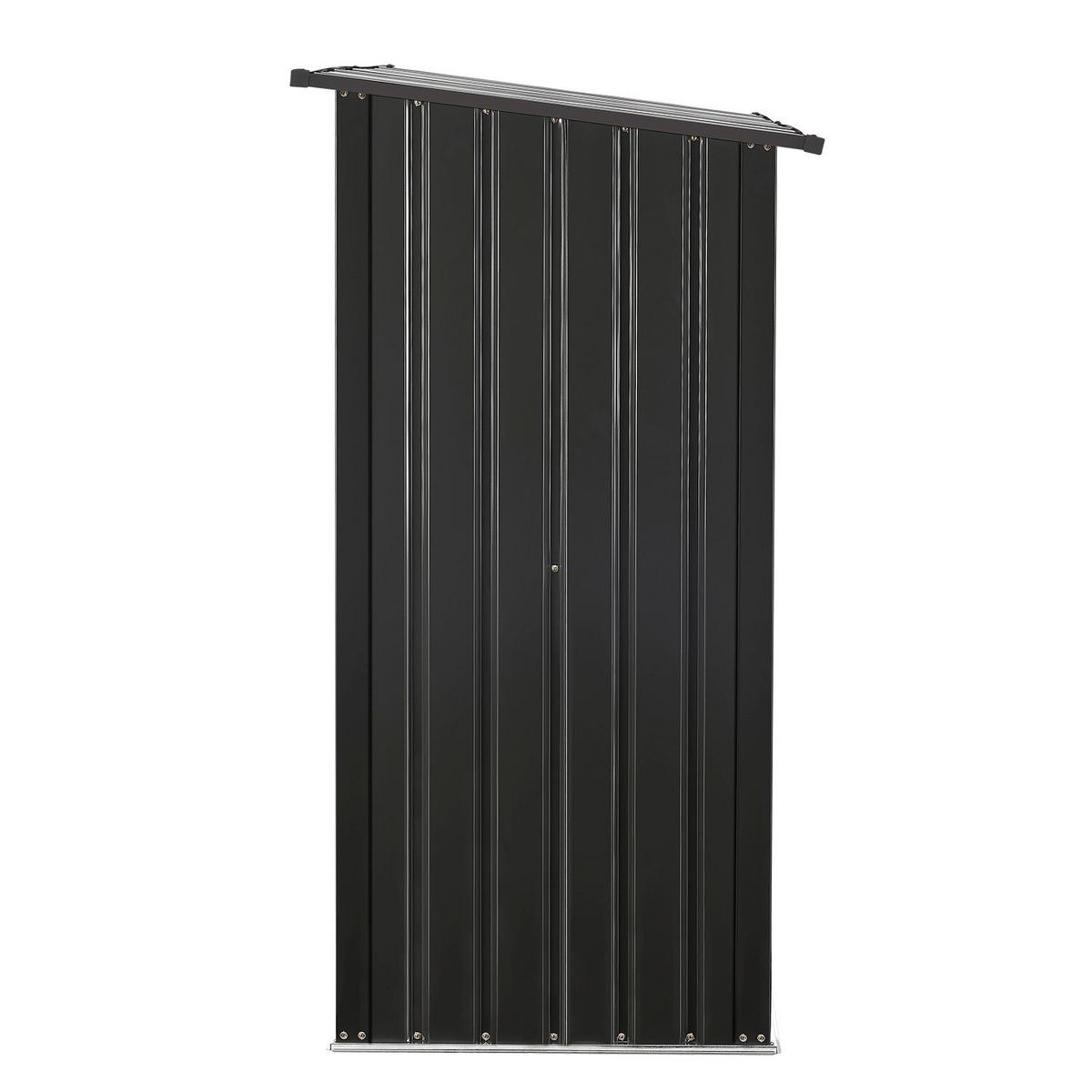 HOLZUNTERSTAND Enno aus Stahl grau - Grau, Metall (83/154/163cm) - Juskys