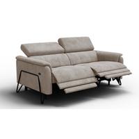 RELAXSOFA RODEN 3-Sitzer, beige - Beige, Holz/Textil (194/82/103cm) - Wozimo