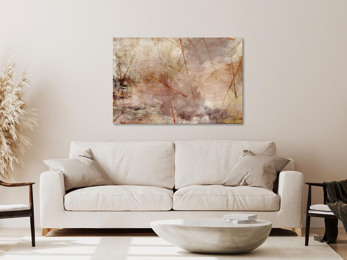 KUNSTDRUCK Braun 120/80 cm - Braun, Textil (120/80cm) - KUNSTLOFT