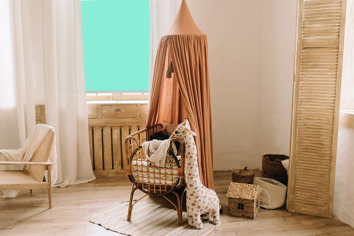 INNENROLLO - Fensterrollo - Rollo - 60x40 cm - Türkis - Türkis, Kunststoff (60/140/0.5cm) - TULUP