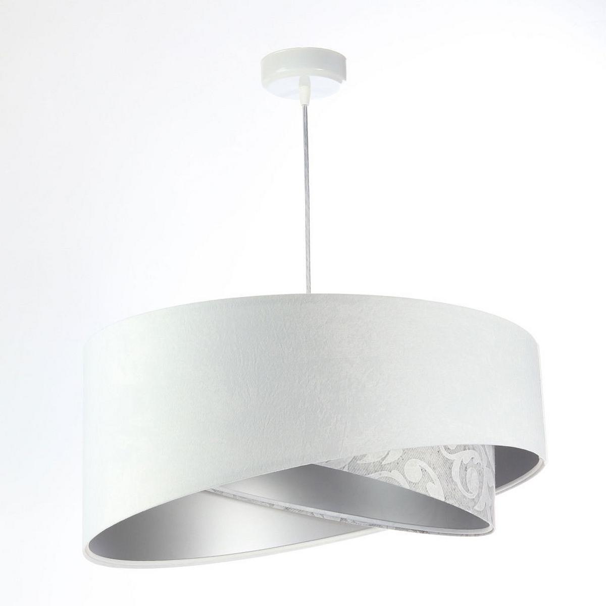 HÄNGELEUCHTE Grau 50/23 cm - Grau, Kunststoff (50/1/23cm) - ONZENO
