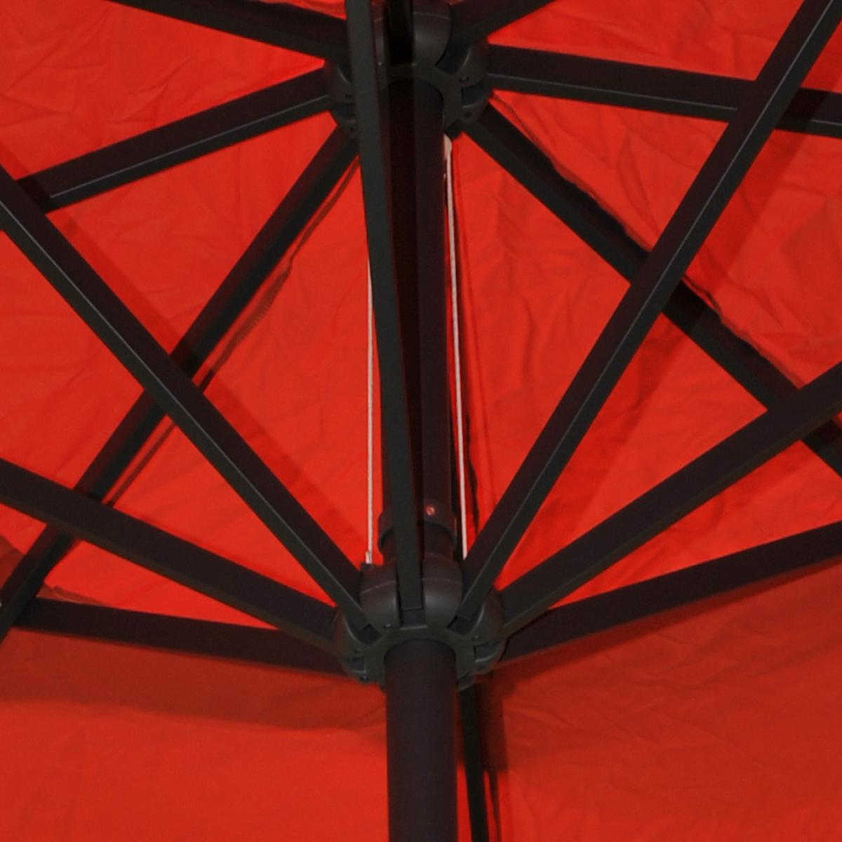 SONNENSCHIRM PRO Orange - Orange, Textil (500/500cm) - MCW