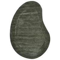 TEPPICH Dunkelgrün 160/230 cm Viskose Masso - Grün, Textil (160/230cm) - Beliani